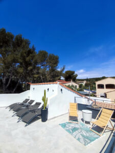 Un solarium sur le toit